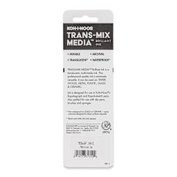 Koh-I-Noor Trans-Mix Media Brilliant Ink - 3/4 oz, Blue Violet