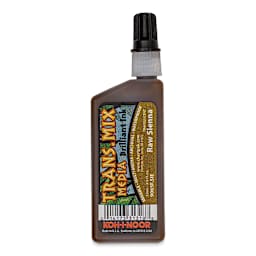 Koh-I-Noor Trans-Mix Media Brilliant Ink - 3/4 oz, Raw Sienna