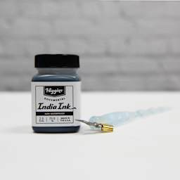 Higgins Fountain Pen India Ink - 2.5 oz, Black