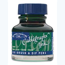 Winsor & Newton Calligraphy Ink - 30 ml, Green