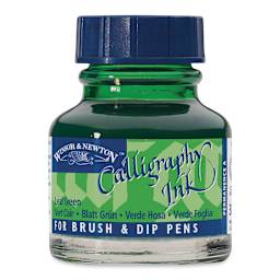Winsor & Newton Calligraphy Ink - 30 ml, Leaf Green