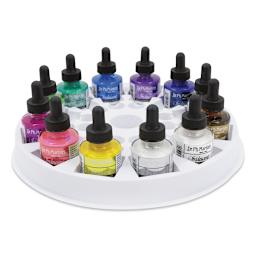 Dr. Ph. Martin's Iridescent Calligraphy Ink Set - Set 1, 1 oz bottles