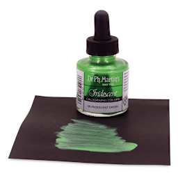 Dr. Ph. Martin's Iridescent Calligraphy Ink - Green, 1 oz
