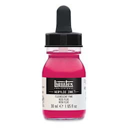 Liquitex Professional Acrylic Ink - Fluorescent Pink, 30 ml