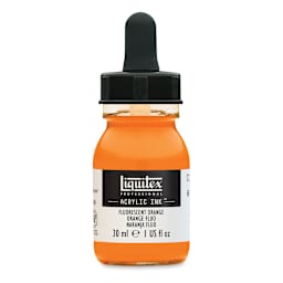 Liquitex Professional Acrylic Ink - 30 ml, Fluorescent Orange