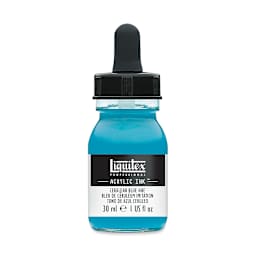 Liquitex Professional Acrylic Ink - 30 ml, Cerulean Blue Hue