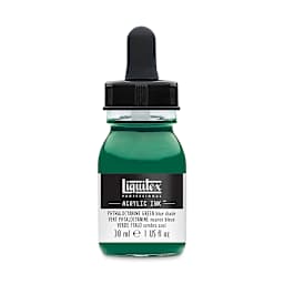 Liquitex Professional Acrylic Ink - 30 ml, Phthalo Green Blue Shade