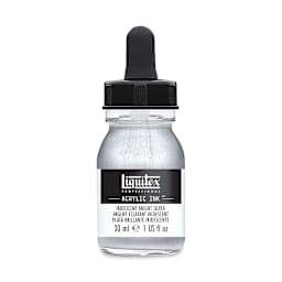Liquitex Professional Acrylic Ink - 30 ml, Iridescent Bright Silver