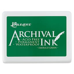 Ranger Archival Ink Pad - Jumbo, Emerald Green