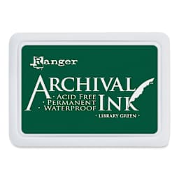 Ranger Archival Ink Pad - Library Green