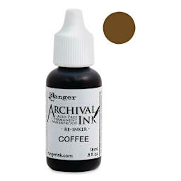 Ranger Archival Ink Pad Re-Inker - Coffee