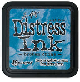 Distress Ink Pad - Cover of Blue Broken China color Ink pad 