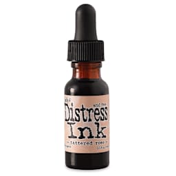 Ranger Distress Ink Pad Re-Inker - Tattered Rose