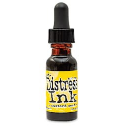Ranger Distress Ink Pad Re-Inker - Mustard Seed
