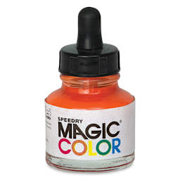 Magic Color Liquid Acrylic Ink - Front of bottle of Flesh color Ink