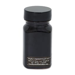 Tom Norton Ultra Dark Brown Ink - 30 ml back of bottle