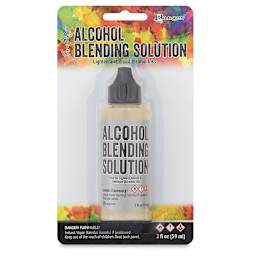 Ranger Tim Holtz Alcohol Blending Solution - Front of blister package of Solution