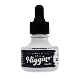 Higgins Acrylic Ink - White, 1 oz