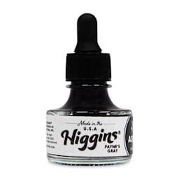 Higgins Acrylic Ink - Payne's Gray, 1 oz