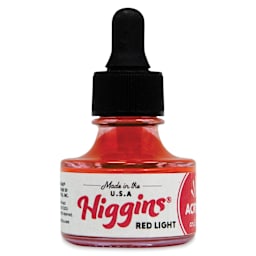 Higgins Acrylic Ink - Red Light, 1 oz
