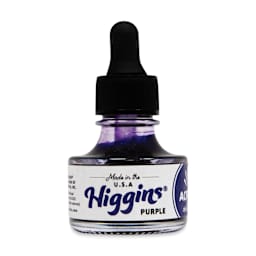 Higgins Acrylic Ink - Purple, 1 oz