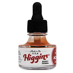 Higgins Acrylic Ink - Burnt Sienna, 1 oz