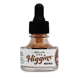 Higgins Acrylic Ink - Bronze, 1 oz