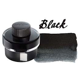 Lamy T52 Ink - Black, swatch and bottle