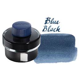 Lamy T52 Ink - Blue Black, swatch and bottle