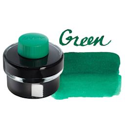 Lamy T52 Ink - Green, swatch and bottle