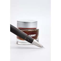 Lamy T53 Crystal Ink - Topaz, 30 ml (shown with pen, not included)