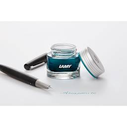 Lamy T53 Crystal Ink - Amazonite, 30 ml (bottle of ink with dip pen)