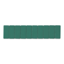 Blackwing Pencil Replacement Erasers - Teal, Pkg of 10