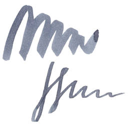 Caran d'Ache Chromatics Ink - Infinite Grey, swatch