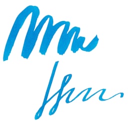 Caran d'Ache Chromatics Ink - Hypnotic Turquoise, swatch