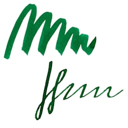 Caran d'Ache Chromatics Ink - Vibrant Green, swatch