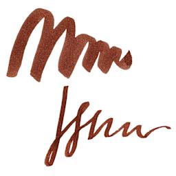 Caran d'Ache Chromatics Ink - Organic Brown, swatch