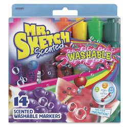 Mr. Sketch Washable Marker Set - Assorted Colors, Set of 14, Front Cover