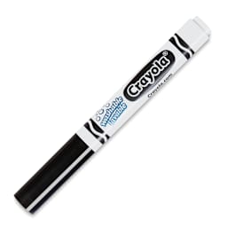 Crayola Ultra-Clean Washable Marker - Black, Broad Tip