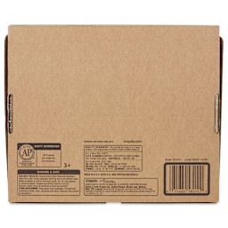 Crayola Ultra-Clean Washable Markers - Thin Line, Classpack of 200, back of the packaging