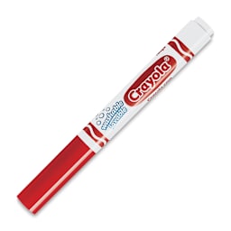 Crayola Ultra-Clean Washable Marker - Red, Broad Tip