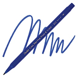 Pentel Color Pen - Blue pen and swatch