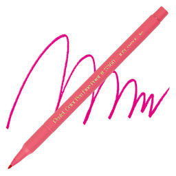 Pentel Color Pen - Pink pen and swatch