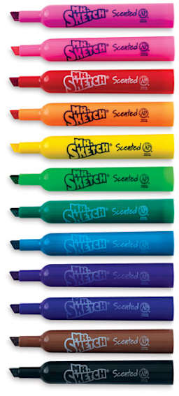 Mr. Sketch Scented Marker Set - Assorted Colors, Set of 12