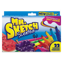 Mr. Sketch Scented Marker Set - Assorted Colors, Set of 22, Front Cover