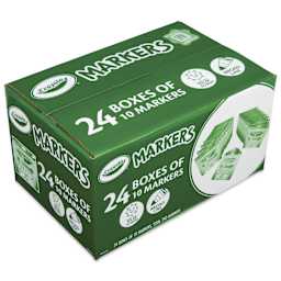 Crayola Broad Line Markers - Assorted Colors, Bulk Pkg of 240, box