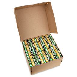 Crayola Colors of the World Markers - Classpack, Set of 240, box opened showing individual sets