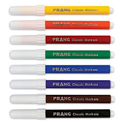 Prang Classic Markers - Assorted Colors, Set of 8 - out of packaging