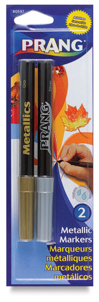 Art Markers, Silver/Gold Set of 2