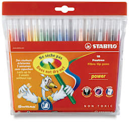 Power Markers, Wallet of 18 Colors